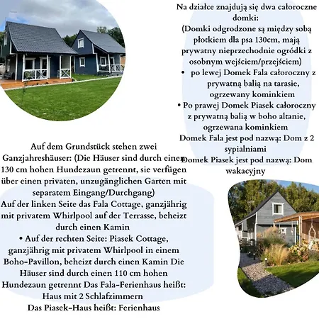 Morski Klimat Z Balia I Kominkiem Feriehus *