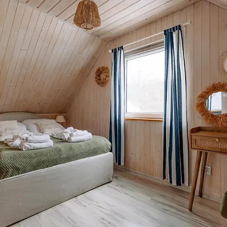 度假居 Morski Klimat Z Balia I Kominkiem 萨希诺