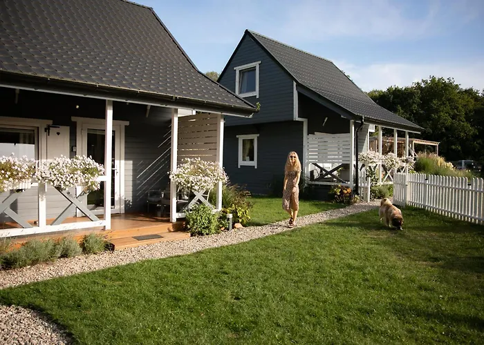 Morski Klimat Z Balia I Kominkiem Semesterbostad Sasino