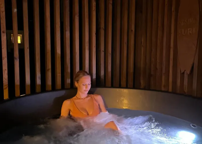 Morski Klimat Z Balia I Kominkiem Semesterbostad *