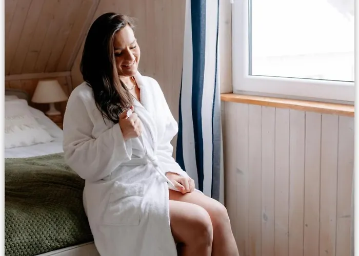 Morski Klimat Z Balia I Kominkiem Semesterbostad Sasino